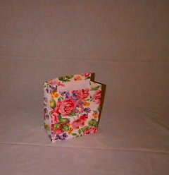 flowery small gift bag